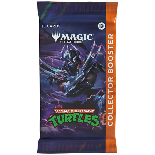 Magic: The Gathering | Teenage Mutant Ninja Turtles - Collector Booster Single Pack (1 Pack) | Collectible Trading Card Game