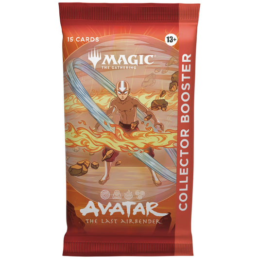 Magic: The Gathering | Avatar: The Last Airbender Collector Booster | 1 Pack of 15 Cards | Collectible Card Game