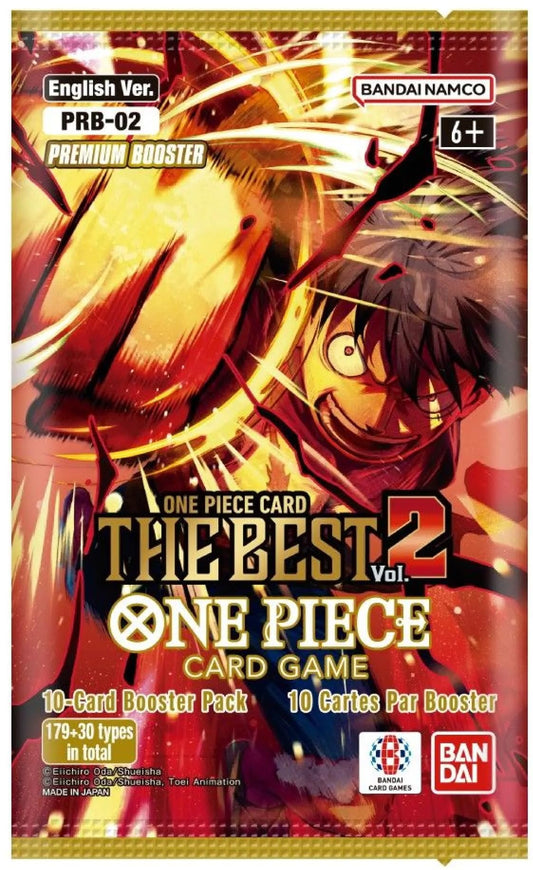 Bandai One Piece TCG: The Best One Vol. 2 (PRB-02) Booster Box - 20 Packs
