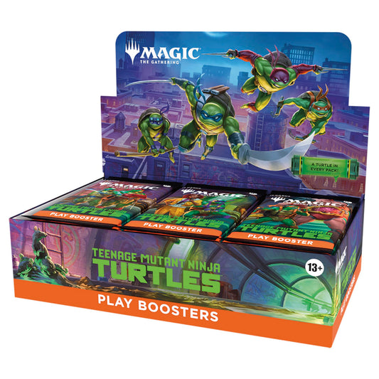 Magic: The Gathering | Teenage Mutant Ninja Turtles - Play Booster Box | 30 Packs | Collectible Trading Card Game
