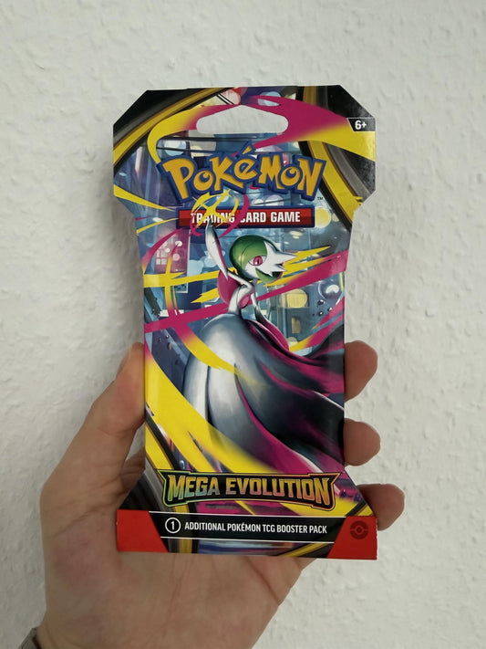 Pokemon TCG: Mega Evolution Sleeved Booster Pack - 10 Cards