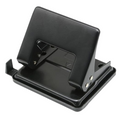 Zelamida Metal 2-Hole Paper Punch – Black – 30-Sheet Capacity
